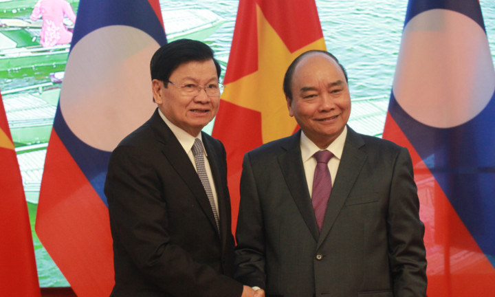 Thủ tướng Lào thăm Việt Nam, đồng chủ trì Kỳ họp lần thứ 42 Ủy ban liên Chính phủ Việt Nam - Lào